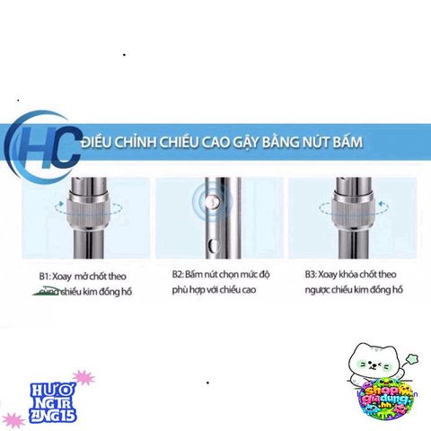 Gậy Tập Đi 4 Chân Lucass B932 Chính Hãng - Hỗ Trợ Người Già, Người Ốm, Điều Chỉnh Chiều Cao, An Toàn & Dễ Sử Dụng