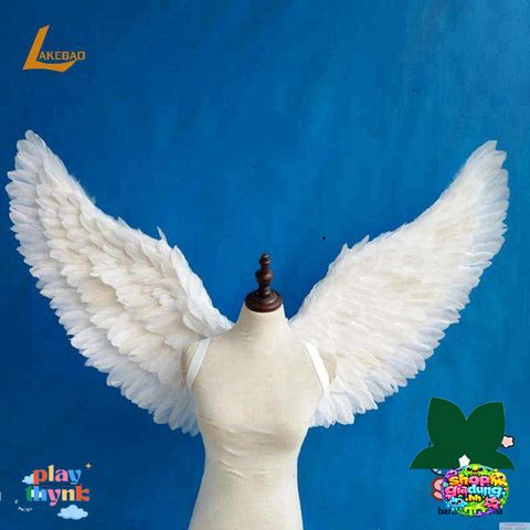 Cánh Thiên Thần Lông Vũ Trắng Cho Bé - Đồ Cosplay Halloween, Tiệc Giáng Sinh, Lễ Hội Hóa Trang, Đạo Cụ Thời Trang Trẻ Em