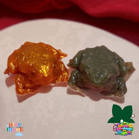 Túi Cóc Slime Dẻo – Đồ Chơi Giải Trí Xả Stress, Hình Dáng Sinh Động, Quà Tặng Vui Nhộn Cho Bé và Dân Văn Phòng