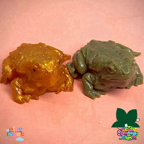 Túi Cóc Slime Dẻo – Đồ Chơi Giải Trí Xả Stress, Hình Dáng Sinh Động, Quà Tặng Vui Nhộn Cho Bé và Dân Văn Phòng