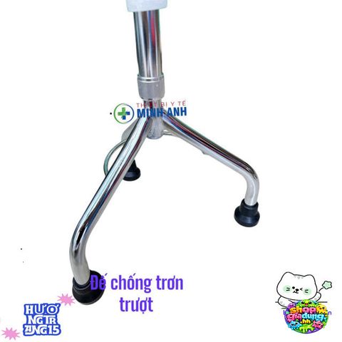 Gậy Chống Người Già 3 Chân, 4 Chân - Hỗ Trợ Đi Lại An Toàn, Điều Chỉnh Chiều Cao Từ 1.5m Đến 1.9m - Dụng Cụ Tập Đi Chất Lượng Cao