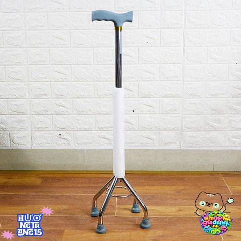 Gậy Chống 3/4 Chân Cho Người Cao Tuổi - Thiết Bị Hỗ Trợ Đi Lại An Toàn và Tiện Lợi