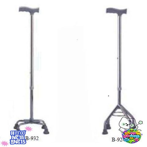 Gậy Chống 3/4 Chân Cho Người Cao Tuổi - Thiết Bị Hỗ Trợ Đi Lại An Toàn và Tiện Lợi