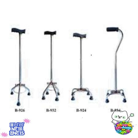 Gậy Chống 3/4 Chân Cho Người Cao Tuổi - Thiết Bị Hỗ Trợ Đi Lại An Toàn và Tiện Lợi