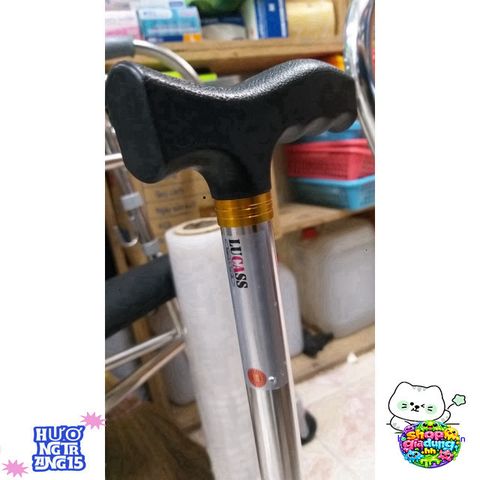 Gậy Chống 3/4 Chân Cho Người Cao Tuổi - Thiết Bị Hỗ Trợ Đi Lại An Toàn và Tiện Lợi