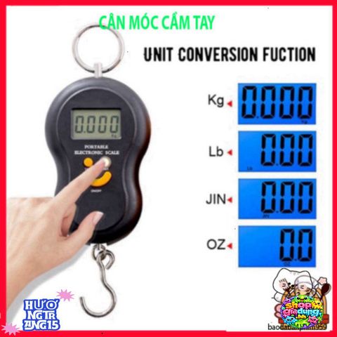 Cân Điện Tử Mini Móc Treo 40KG Hình Mặt Cười - Cân Xách Tay Chính Xác và Tiện Lợi cho Mọi Gia Đình