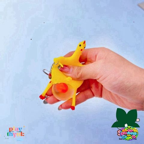 Móc Khóa Gà Cao Su - Thẻ Đánh Dấu Hành Lý Siêu Tiện Dụng, Xu Hướng Thời Trang Đáng Yêu cho Chìa Khóa và Balo
