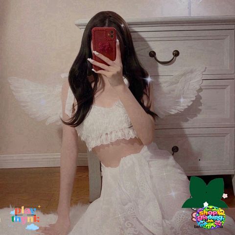 Cánh Thiên Thần Hóa Trang - Trang Phục Cosplay Giáng Sinh & Halloween - Phụ Kiện Tiệc Lễ Hội Chất Liệu Lông Vũ An Toàn