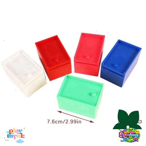 Hộp Sợ Nhện Trò Đùa - Quà Tặng Cá Tháng Tư Vui Nhộn, Đồ Chơi Nhựa Giật Gân, Kích Thước 7.6x5.3cm, Màu Sắc Ngẫu Nhiên