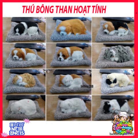 Gấu Bông Sói Khử Mùi Than Hoạt Tính - Phụ Kiện Trang Trí Xe Hơi Dễ Thương, Tăng Cường Không Khí Sạch Sẽ