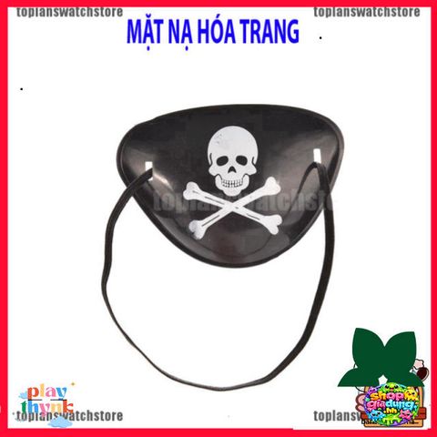 Khẩu Trang Đầu Lâu Hải Tặc Halloween - Bịt Mắt Cướp Biển Độc Đáo cho Lễ Hội Thú Vị