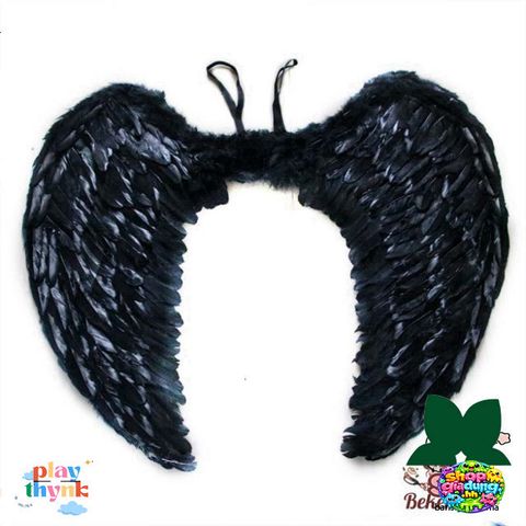Bộ Phụ Kiện Hóa Trang Cánh Thiên Thần Trắng và Ác Quỷ Halloween - Size S, M, L, Cosplay Độc Đáo, Đón Halloween Rực Rỡ