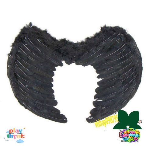 Bộ Phụ Kiện Hóa Trang Cánh Thiên Thần Trắng và Ác Quỷ Halloween - Size S, M, L, Cosplay Độc Đáo, Đón Halloween Rực Rỡ