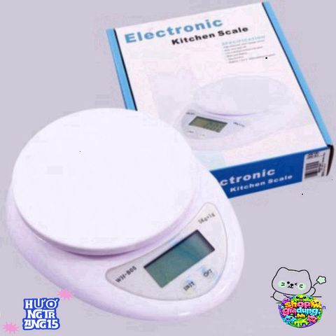 Cân điện tử mini chính xác 5kg - Thiết kế nhỏ gọn, kiểm tra sức khỏe dễ dàng, tiện lợi cho gia đình và đi du lịch
