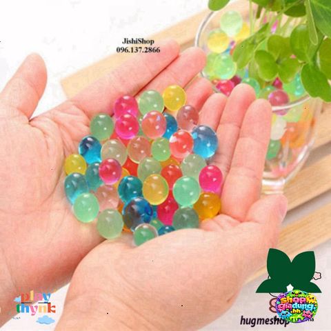 Hạt Nở Nhiều Màu 5000 Viên - Trang Trí Nhà Cửa Lấp Lánh, Tạo Tiểu Cảnh Độc Đáo, Dễ Dùng