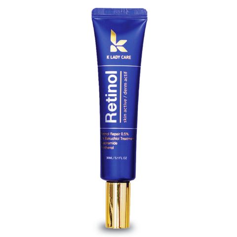 Kem Dưỡng Trẻ Hóa Da K Lady Care Retinol 0.5% 30ml - Mờ Nếp Nhăn, Dưỡng Ẩm Da Mịn Màng, Sáng Bóng Chính Hãng