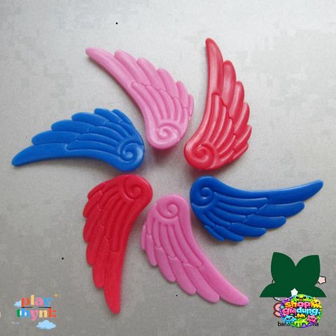 Cánh Thiên Thần Patin Lấp Lánh - Phụ Kiện Thời Trang Độc Đáo Tăng Điểm Nhấn Cho Giày Trượt Patin