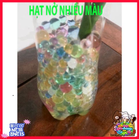 Hạt Nở Đa Sắc 50g - Trang Trí Cây Cảnh & Bình Hoa Thủy Tinh Tươi Mát - Đem Đến Không Gian Sống Sinh Động