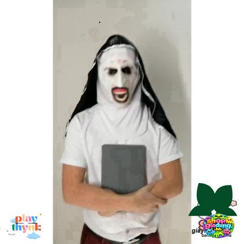 Mặt Nạ Hacker Halloween Latex - Độc Đáo, Phù Hợp Để Hóa Trang, Quay Video TikTok và Sự Kiện Hóa Trang