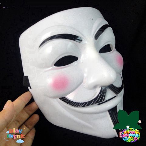 Mặt Nạ Anonymous - Phụ Kiện Thời Trang Hacker Vendetta Độc Đáo, Quà Tặng Đáng Nhớ cho Fan Công Nghệ