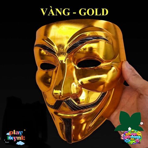 Mặt Nạ Anonymous - Phụ Kiện Thời Trang Hacker Vendetta Độc Đáo, Quà Tặng Đáng Nhớ cho Fan Công Nghệ