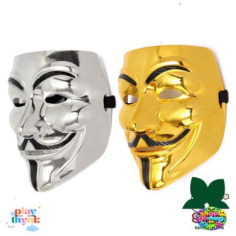 Mặt Nạ Anonymous - Phụ Kiện Thời Trang Hacker Vendetta Độc Đáo, Quà Tặng Đáng Nhớ cho Fan Công Nghệ