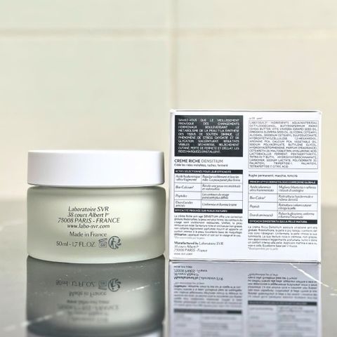 SVR Crème Riche Densitium 50ml - Kem Dưỡng Cho Da Khô, Cấp Ẩm & Săn Chắc, Dành Cho Da Nhạy Cảm, Xuất Xứ Pháp