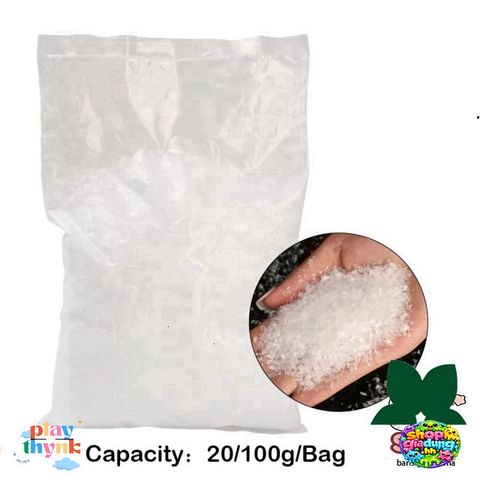 Bông Tuyết Giả URKIBESOTA Màu Trắng 100g - Bộ Phẩm Trang Trí Giáng Sinh Thủ Công Mùa Đông