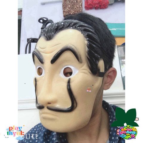 Mặt nạ Queen Salvador Dali Money Heist - Độc đáo cho Halloween và hóa trang - Phụ kiện tiệc thú vị cho fan phim