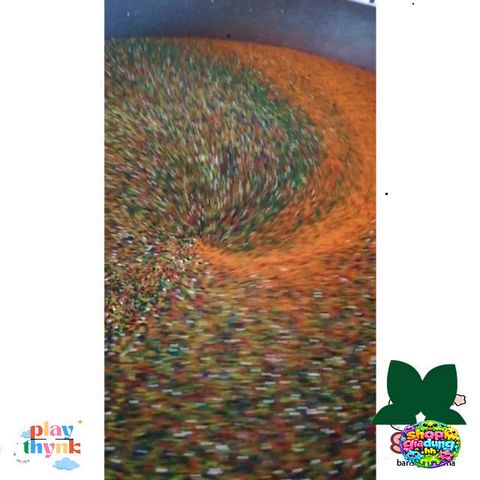 Hạt Nở Mềm Nhiều Màu 75000 Viên - Chai 100-500gr, Tinh Thể Nở Thạch An Toàn Cho Trẻ Em, Văn Phòng Phẩm Sáng Tạo