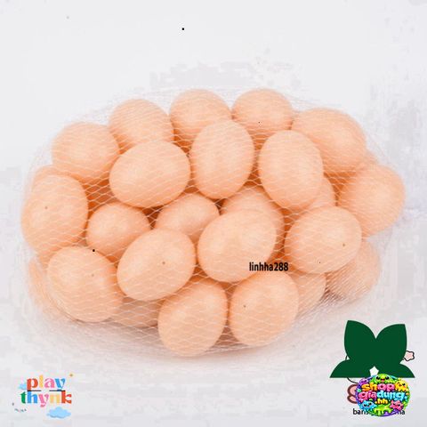 Trứng Giả Nhựa Tô Vẽ Nghệ Thuật - Mô Hình Quả Trứng Gà, Dễ Cầm, 3 Màu Sắc Đặc Biệt, Đồ Chơi Nghệ Thuật Sáng Tạo