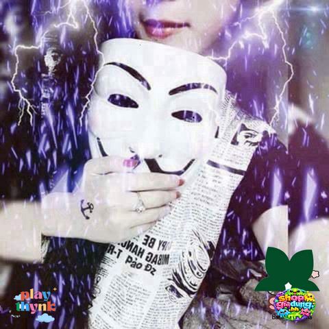 Mặt Nạ Hacker Anonymous - Khẩu Trang Độc Đáo Trắng Thiết Kế Vendetta Sành Điệu Cho Halloween và Cosplay
