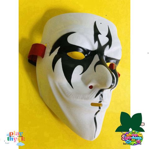 Mặt Nạ Halloween Thần Chết Scream Jabbawockeez - Mặt Nạ Hóa Trang Độc Đáo Cho Mùa Halloween, Kinh Dị, Mỉm Cười Kinh Hoàng