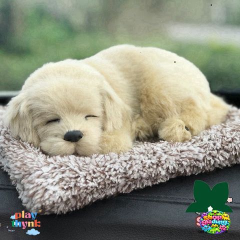 Gấu Bông Mẹ-Con Cún - Trang Trí Xe Hơi Độc Đáo với Lõi Than Hoạt Tính Khử Mùi, Giúp Không Gian Trong Lành và Dễ Thương