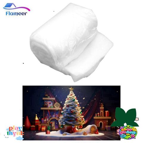 Chăn Tuyết Giáng Sinh Flameer 80x240cm - Chất Liệu Mềm, Trang Trí Lễ Hội, Phông Nền Ảnh Tuyệt Vời cho Mùa Đông