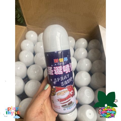 Bình Xịt Tuyết Giáng Sinh 210ml - Trang Trí Cây Thông, Kính, Tiệc Sinh Nhật - Hàng Chính Hãng Chất Lượng Cao