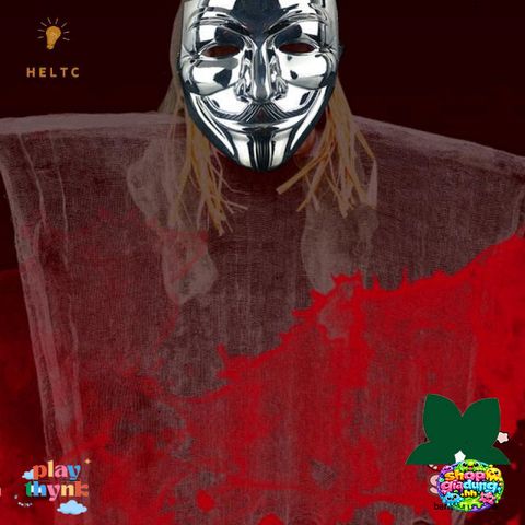 Mặt nạ V for Vendetta Guy Fawkes - Mặt nạ Halloween độc đáo cho lễ hội, tiệc tùng và biểu diễn COS