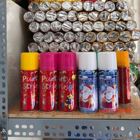 Bình Xịt Tuyết 48 Bảng - Dụng Cụ Trang Trí Sinh Nhật, Lễ Hội, Sự Kiện - Phụ Kiện Sinh Nhật Tuyết Nhi