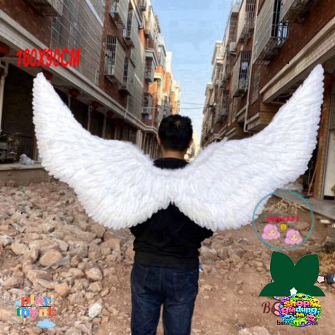 Cánh Thiên Thần Trắng & Ác Quỷ Đen 160x90cm - Phụ Kiện Cosplay Độc Đáo Cho Tiệc Tùng và Sự Kiện Fandom