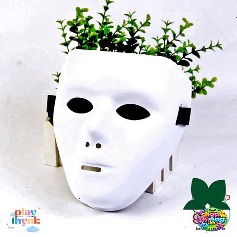 Mặt Nạ Hip Hop Jabbawockeez Trắng Dạ Hội - Bộ 10 Kiểu Dáng Độc Đáo, Phụ Kiện Thời Trang Cho Người Hâm Mộ Phim