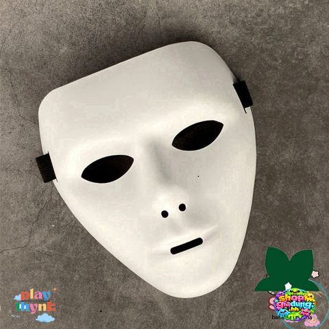 Mặt Nạ Hip Hop Jabbawockeez Trắng Dạ Hội - Bộ 10 Kiểu Dáng Độc Đáo, Phụ Kiện Thời Trang Cho Người Hâm Mộ Phim