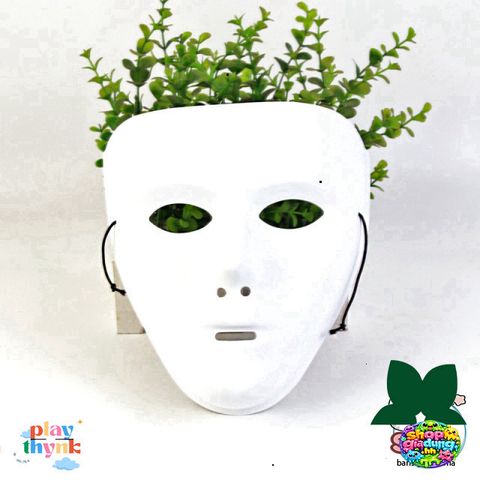 Mặt Nạ Hip Hop Jabbawockeez Trắng Dạ Hội - Bộ 10 Kiểu Dáng Độc Đáo, Phụ Kiện Thời Trang Cho Người Hâm Mộ Phim