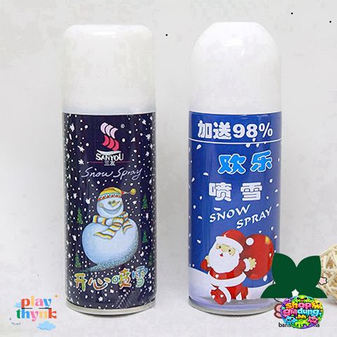 Bình Xịt Tuyết Trang Trí 210ml - Tạo Hiệu Ứng Tuyết Thật Cho Cây Thông, Nhà Hàng, Tiệc Mừng Sinh Nhật