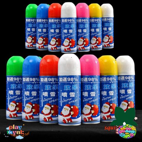 Bình Xịt Tuyết Giáng Sinh - Xịt Tuyết Không Tan Trang Trí Kính & Cây Thông Noel - Phụ Kiện Trang Trí Mùa Đông