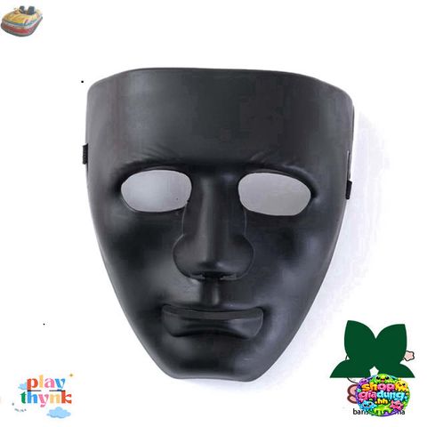 Mặt Nạ Cosplay Đen Trắng Hacker Vendetta - Phụ Kiện Halloween, Tiệc Hóa Trang, Đường Phố, Duy Nhất Cho Người Trẻ tuổi 18+