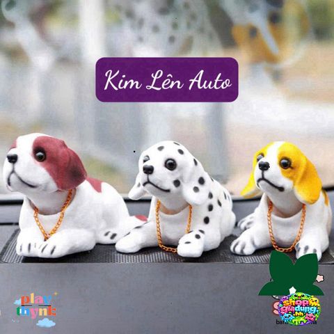 Chó Lắc Lư Vui Nhộn - Trang Trí Ô Tô Ngộ Nghĩnh, Tạo Không Khí Vui Vẻ, Phụ Kiện Dễ Thương Cho Taplo Xe Hơi