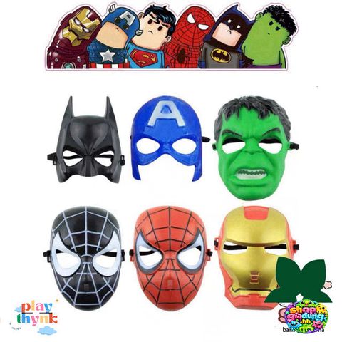 Mặt nạ Người Nhện Cosplay cho Bé - Phụ kiện Halloween Siêu Anh Hùng, An Toàn và Tiện Lợi cho Tiệc Hóa Trang