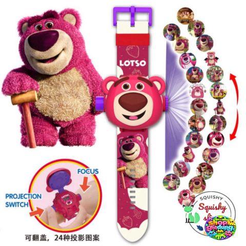 Đồng Hồ Hoạt Hình 3D LOTSO - Đồng Hồ Chiếu Hình Siêu Anh Hùng Dành Cho Trẻ Em - Quà Tặng Tuyệt Vời Cho Bé