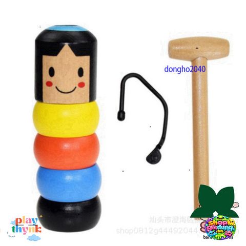 Búp bê Gỗ Daruma Nhật Bản - Đồ Chơi Ảo Thuật Truyền Thống - Độc Đáo Và Sưu Tầm
