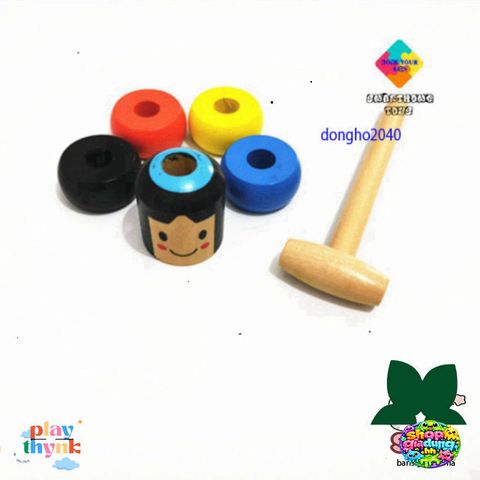 Búp bê Gỗ Daruma Nhật Bản - Đồ Chơi Ảo Thuật Truyền Thống - Độc Đáo Và Sưu Tầm